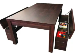 Biljarttafel 7 Voet Groene Converteerbaar Met Banken Zefiro-ELITESHOPPING Online