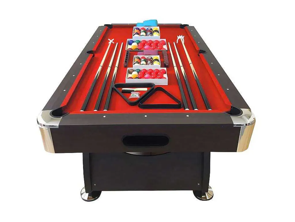 Biljarttafel 8 Voet Met Containerbank Viper Red-ELITESHOPPING Discount