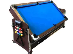 Biljarttafel 7 Voet Multi-Game Blauw Air Hockey + Tennistafel Stark-ELITESHOPPING Hot