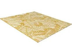 Binnen- Of Buitentapijt Bloemenmotief Curitiba - 150 X 200 Cm - Geel-OZAIA Discount