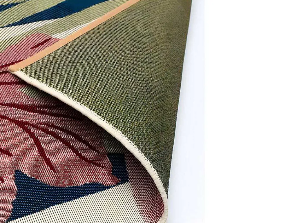 Binnen- Of Buitentapijt Etnische Stijl Perroco - 150 X 200 Cm - Multikleuren-OZAIA