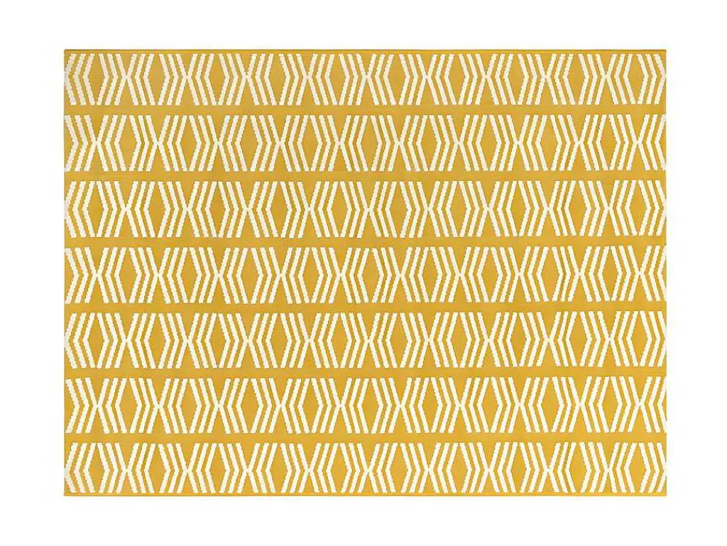 Binnen- Of Buitentapijt Etnische Stijl Grenada - 150 X 200 Cm - Geel-OZAIA Best
