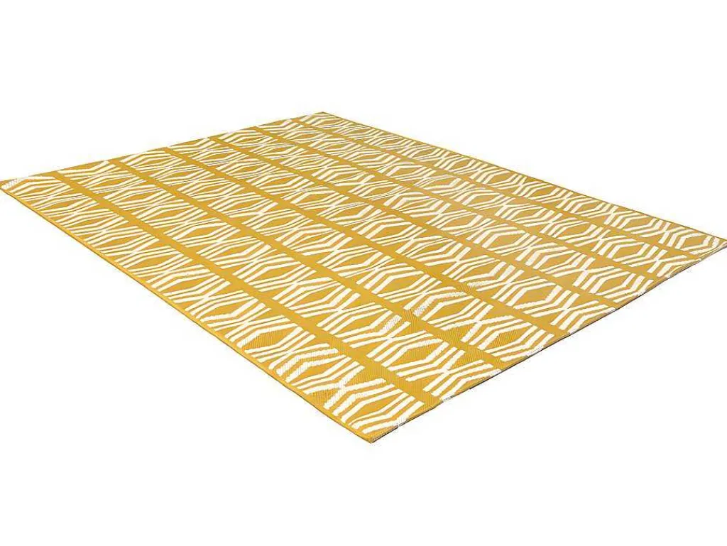 Binnen- Of Buitentapijt Etnische Stijl Grenada - 150 X 200 Cm - Geel-OZAIA Best