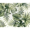 Binnen- Of Buitentapijt Met Blaadjes-Motief Palmo - 200X290Cm - Groen-OZAIA Discount