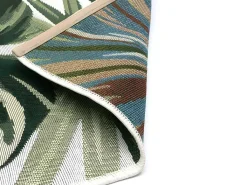 Binnen- Of Buitentapijt Met Blaadjes-Motief Palmo - 200X290Cm - Groen-OZAIA Discount