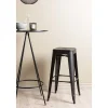 Bistro Barmeubelset Bartafel Zwart En 2 Tempe Barstoelen Zwart.-Vente-unique Discount