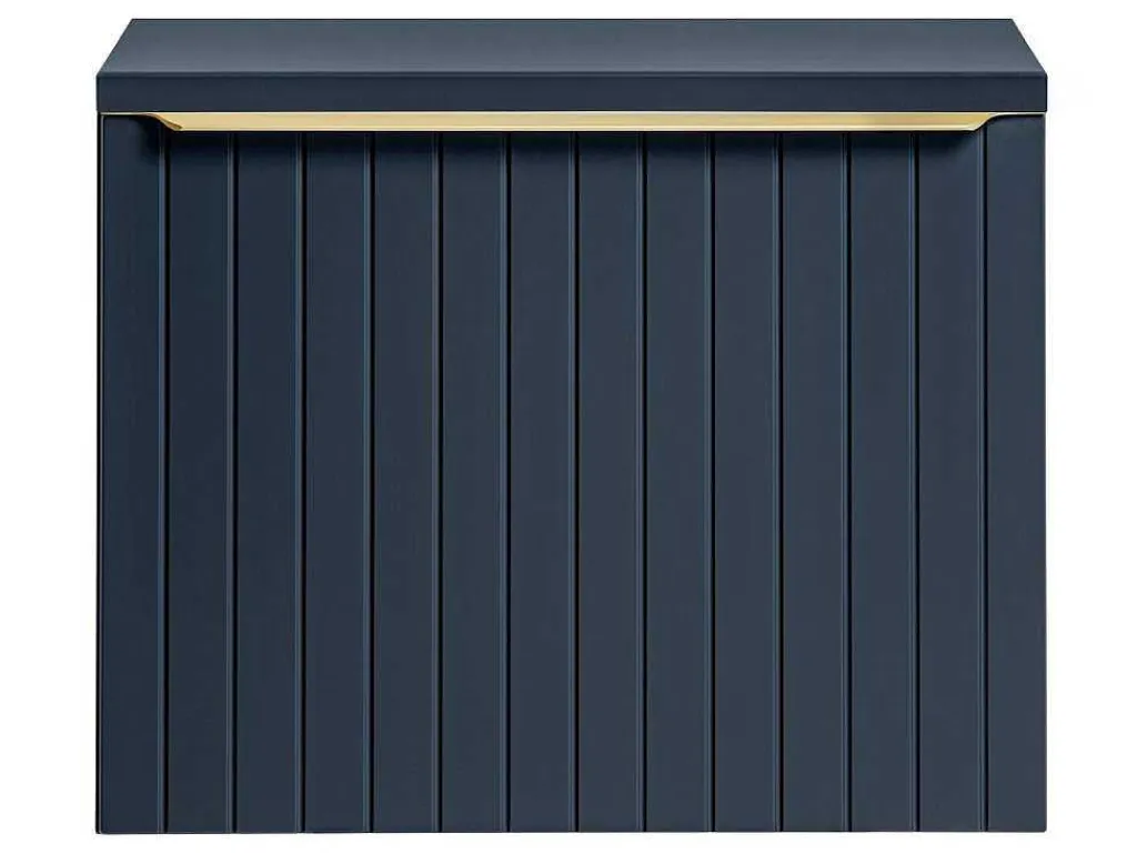 Blauw Gestreept Onderbouw Wastafelmeubel - 60 Cm - Josepha-Vente-unique Hot