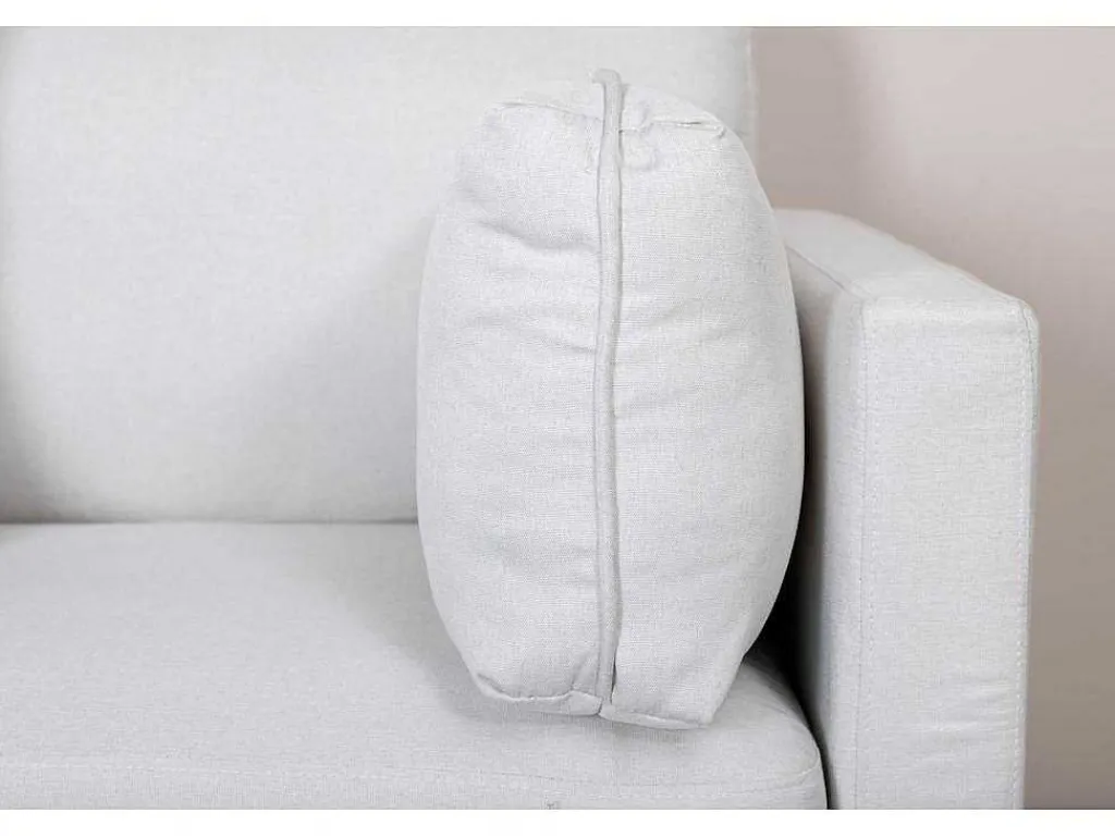 Boom Bank 3 Persoons Beige.-Vente-unique Outlet