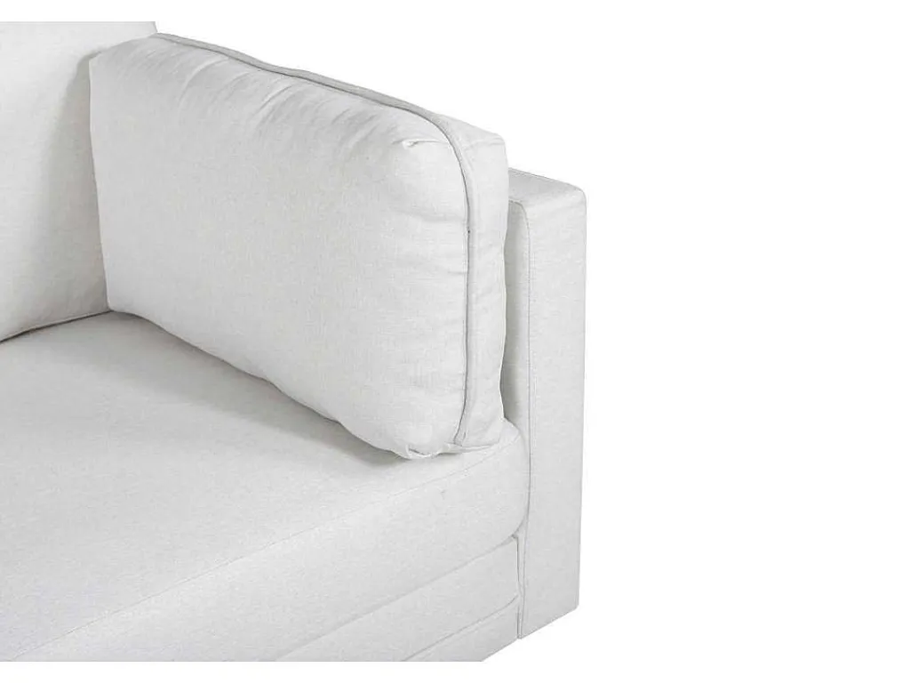Boom Bank 3 Persoons Beige.-Vente-unique Outlet