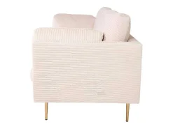 Boom Bank 3 Persoons Beige.-Vente-unique Clearance