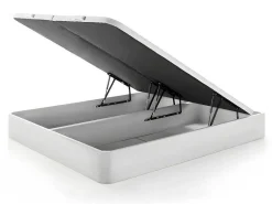Boxspring - 180 X 200 Cm - Wit Mat - Hestia Van Ysmee-Ysmée