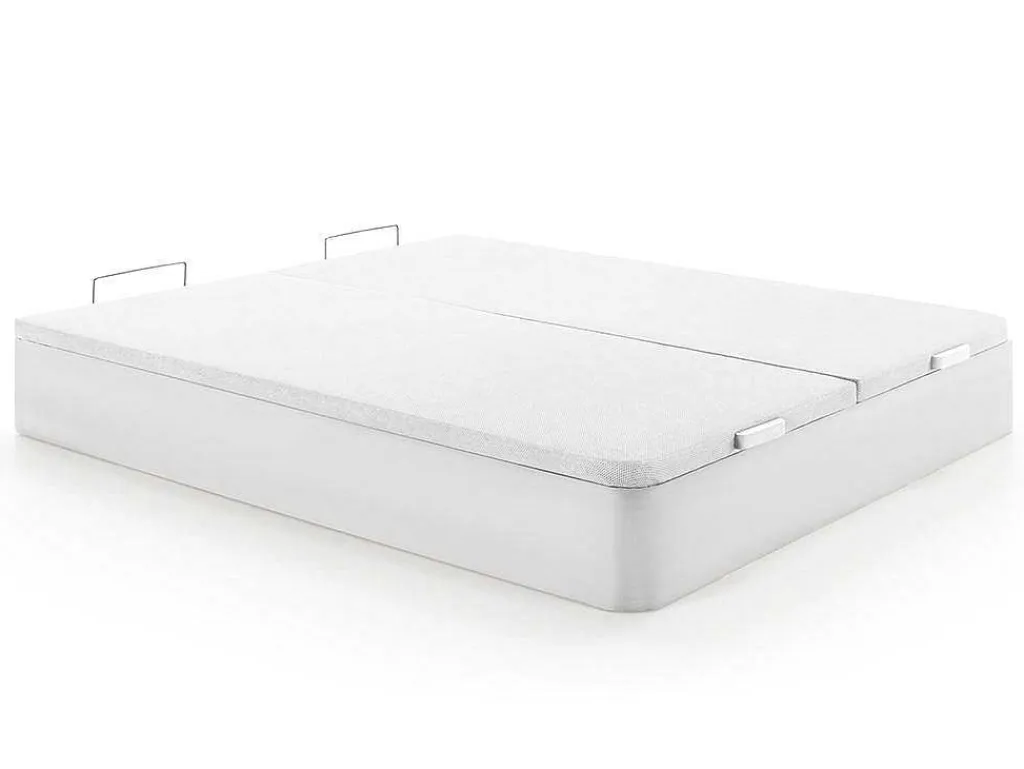 Boxspring - 180 X 200 Cm - Wit Mat - Hestia Van Ysmee-Ysmée