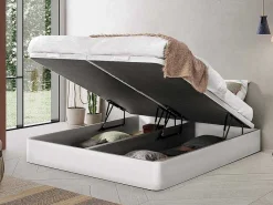 Boxspring - 180 X 200 Cm - Wit Mat - Hestia Van Ysmee-Ysmée