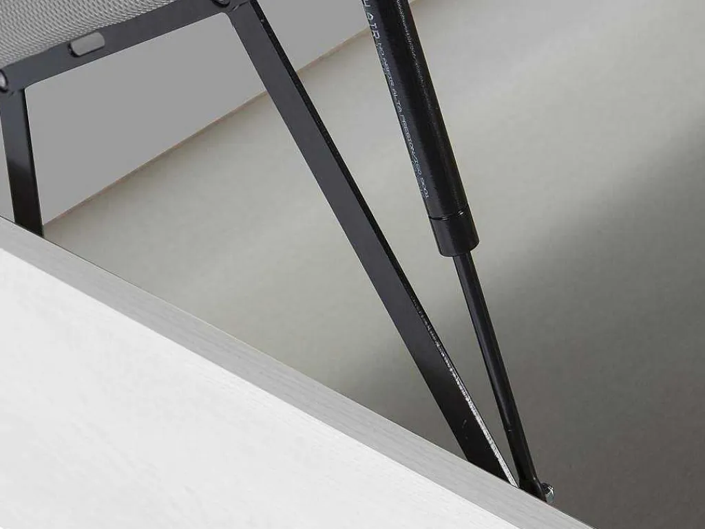 Boxspring - 180 X 200 Cm - Wit Mat - Hestia Van Ysmee-Ysmée