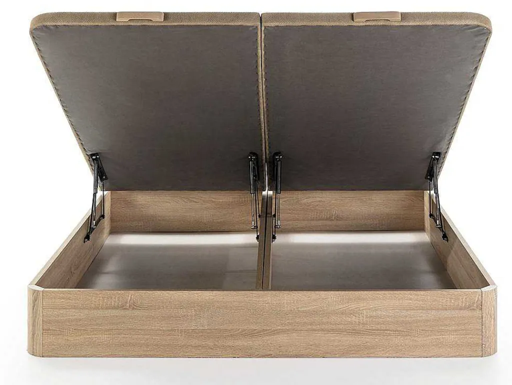 Boxspring 180 X 200 Cm - Licht Naturel - Hestia Van Ysmee-Ysmée New