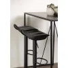Brea Barmeubelset Bartafel Zwart En 4 Adesto Barstoelen Zwart.-Vente-unique Outlet