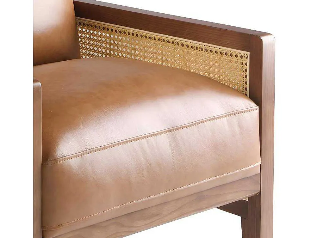 Bruine Leren Fauteuil 5113-Angel Cerda