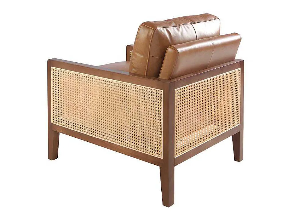 Bruine Leren Fauteuil 5113-Angel Cerda