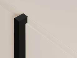Buffetkast Met 4 Deuren Van Mdf - Beige En Zwart - Luvonia-Vente-unique Discount
