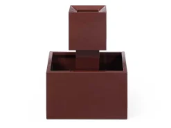 Buitenfontein Van Roestvrij Staal Met Ledverlichting - H65 Cm - Terracotta - Cardina-MYLIA Clearance