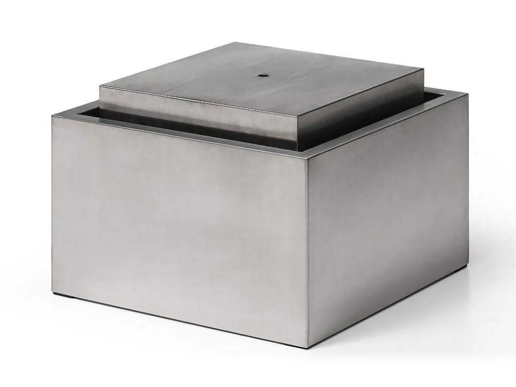 Buitenfontein Van Roestvrij Staal - H34 Cm - Zilverkleurig - Hoki-MYLIA Online
