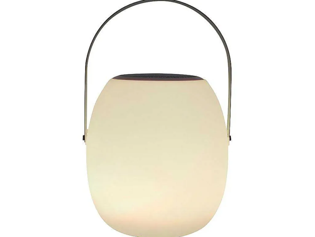 Buitenlamp Op Voet Met Bluetooth-Verbinding Speak - Metaal - H27 Cm - Veranderende Kleuren-OZAIA New