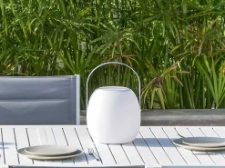 Buitenlamp Op Voet Met Bluetooth-Verbinding Speak - Metaal - H27 Cm - Veranderende Kleuren-OZAIA New