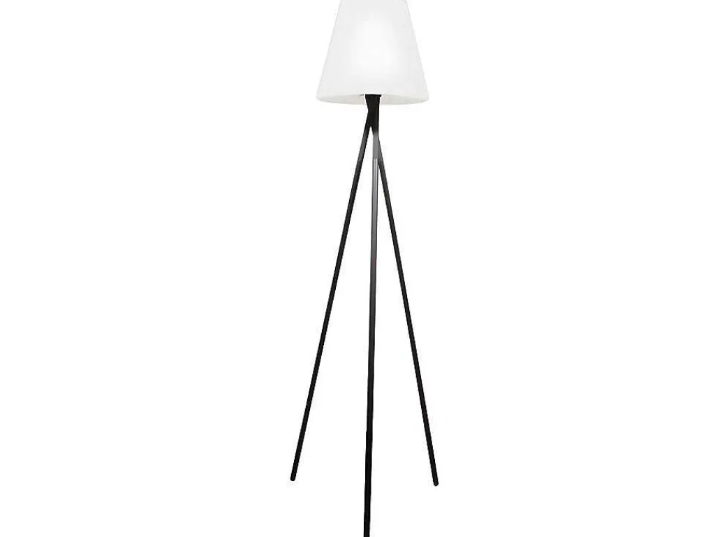 Buitenlamp Op Voet Met Led-Verlichting Leddy - Metaal - H150 Cm - Veranderende Kleuren-SOLARGEO Hot