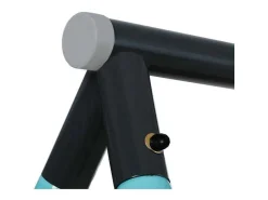 Buitenspellen Metalen Frame - In Hoogte Verstelbare Schommel- En Klimladder - Geschikt Voor Kinderen Vanaf 3 Jaar - Blauw-ModernLuxe Outlet