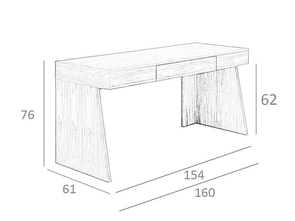 Bureau In Walnoothout 3217-Angel Cerda New