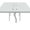 Bureaubank 6 Personen - Wit - L140 Cm - Downtown-Workēa Online