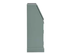 Bureaukast Cleore - Grenen En Mdf - Amandelgroen-Vente-unique Clearance