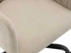 Bureaustoel - Stof - Beige - Verstelbare Hoogte - Toara-Vente-unique Hot