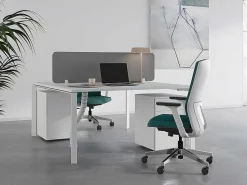 Bureaustoel - Stof - Blauw - Humia-Workēa