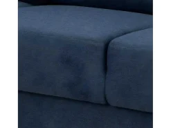 Calverton Hoekbank Chaise Longue Rechts Gericht Donkerblauw.-Vente-unique Outlet