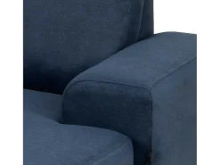 Calverton Hoekbank Chaise Longue Rechts Gericht Donkerblauw.-Vente-unique Outlet