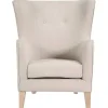 Campo Fauteuil Zandkleurig.-Vente-unique Online
