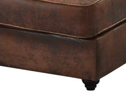 Chesterfield Chaise Longue - Hoek Rechts - Shirel Van Microvezel Met Lived-In Leeraspect-Vente-unique Outlet