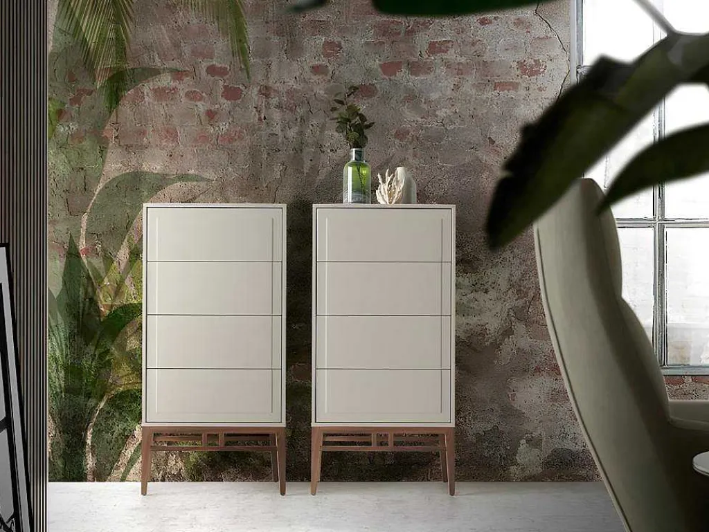 Chiffonier Grijs En Walnoot 7036-Angel Cerda Best