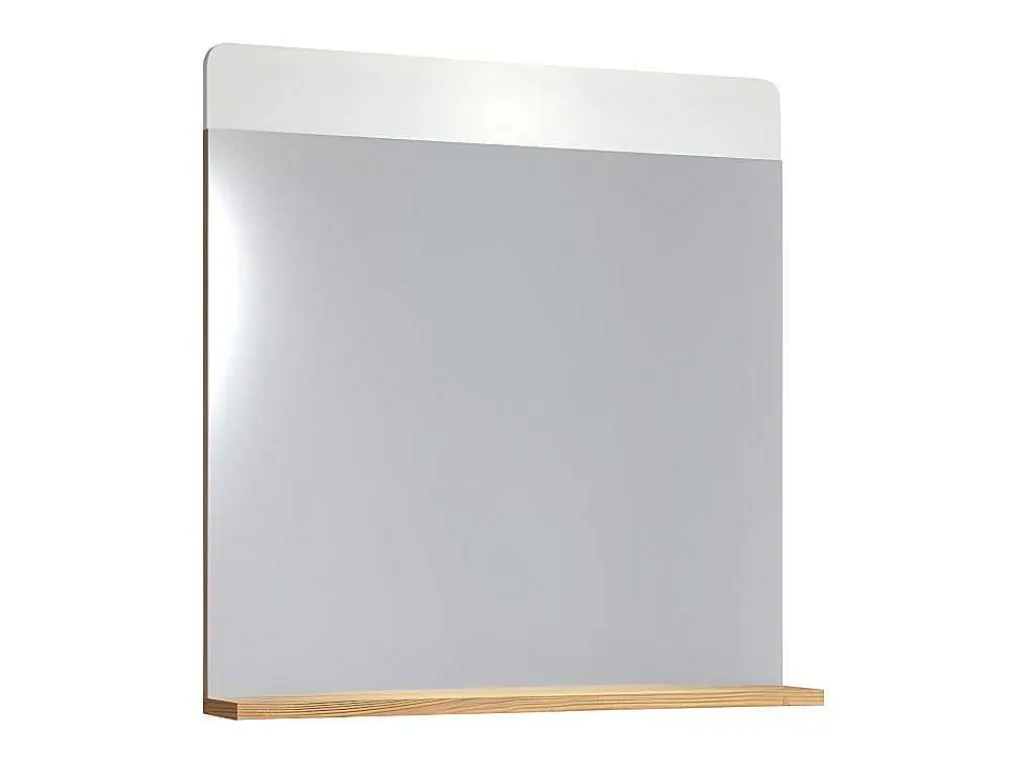 Ciara Spiegel 1 Plank Artisanaal Eiken Decor, Spiegelglas.-Trendteam Clearance