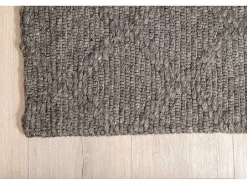Cloudy Vloerkleed 300X200 Cm Wol Grijs.-Vente-unique Clearance