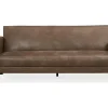 Club Bedbank Inicio Van Microvezel Met Lived-In Leereffect-Vente-unique New