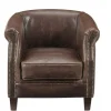 Clubfauteuil Van Leer Met Lived-In Uiterlijk Enguerrand-Vente-unique Online