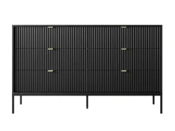 Commode Met 6 Lades - Zwart - Liouba - Van-PASCAL MORABITO Outlet
