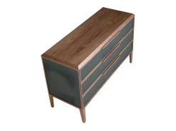Commode Van Pvc Donkergroen En Walnoot 7150-Angel Cerda