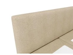 Complete Set Met Boxspring En Hoofdbord + Bedbodem + Matras + Topmatras - 160 X 200 Cm - Stof - Beige - Onan Van Ysmee-Ysmée Clearance