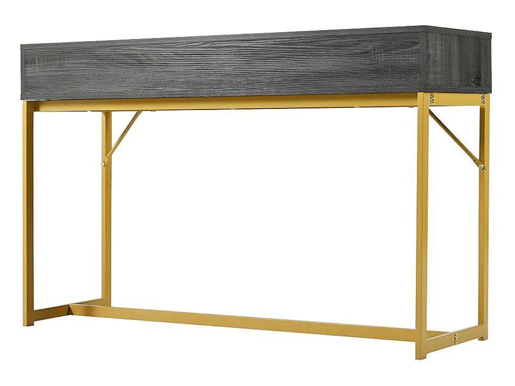 Console Met 1 Lade - Moderne Stijl - Grijs-ModernLuxe Hot