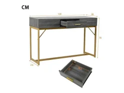 Console Met 1 Lade - Moderne Stijl - Grijs-ModernLuxe Hot