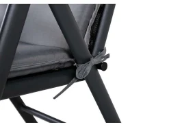 Cushio Tuinkussen Met Hoofdsteun Voor 5 Pos. Fauteuil Grijs.-Vente-unique Sale