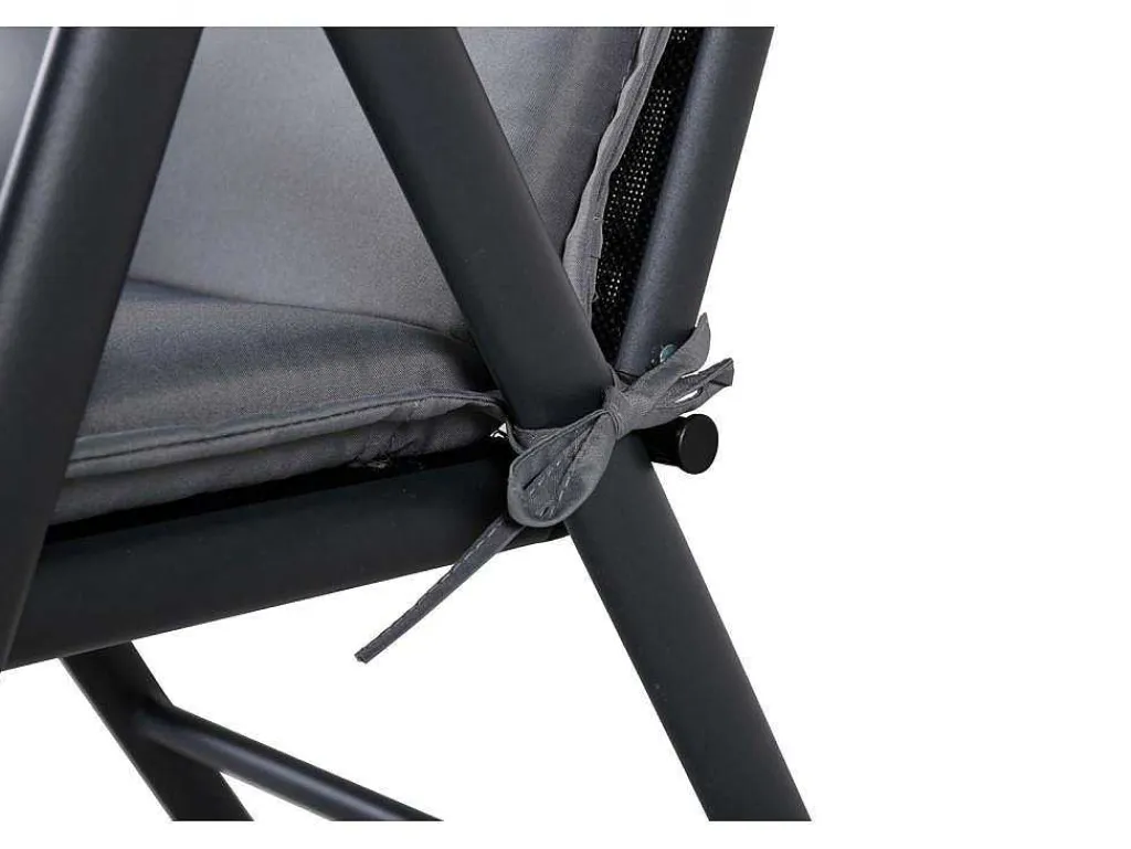 Cushio Tuinkussen Met Hoofdsteun Voor 5 Pos. Fauteuil Grijs.-Vente-unique Sale